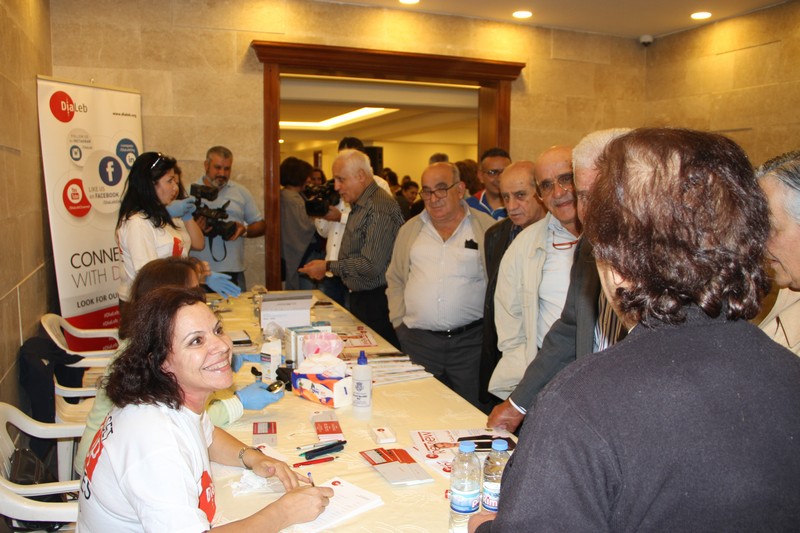 Dialeb Half Way Through The Run and Awareness Campaign